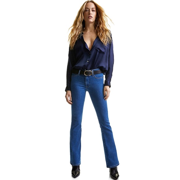 Aritzia Denim - Aritzia Denim Forum Jane Mid Rise Boot Cut Jeans